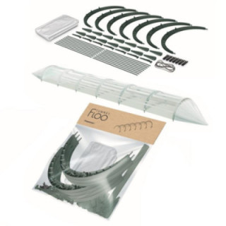 Tunel ogrodowy foliowy 360x57x30cm IFLT2-G851